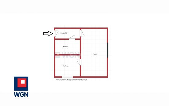 Mieszkanie na  sprzedaż Orzesze - Kawalerka Orzesze-Jaśkowice-26,6m2!